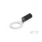 Te Connectivity Ring Terminal, 1/2 in Stud Size, 10 AWG, 600 V, Vinyl Insulated, Black 2-34837-4 - alternate 1